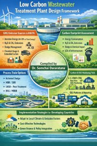 การออกแบบโรงบำบัดน้ำเสียคาร์บอนต่ำ: กรอบเชิงระบบเพื่อมุ่งสู่ Net Zero